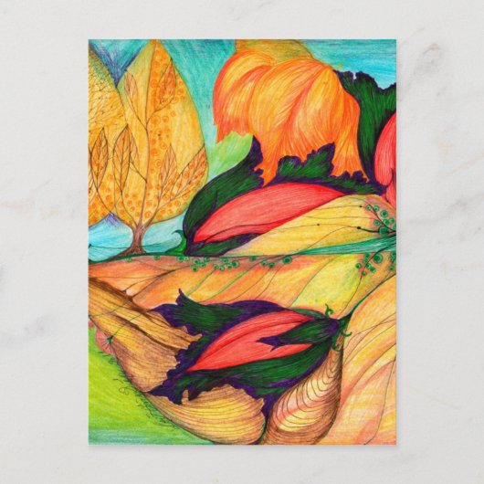 droomland briefkaart (Voorkant)