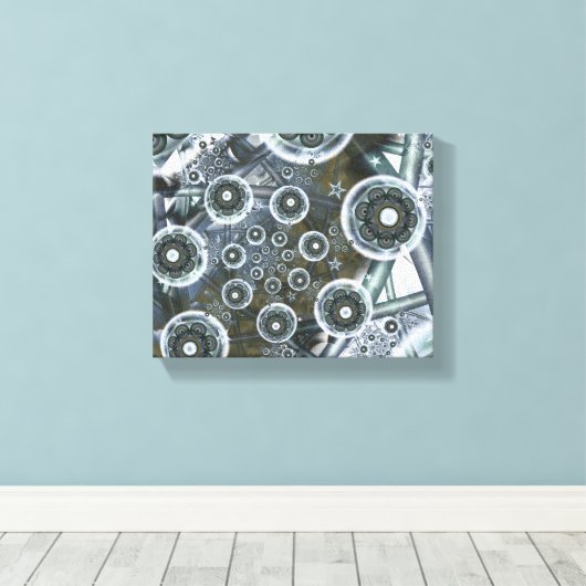 droomland canvas afdruk (Insitu (Houten vloer))