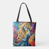 Droomland Schoudertas Tote Bag (Achterkant)
