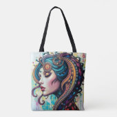 Droomland Schoudertas Tote Bag (Achterkant)