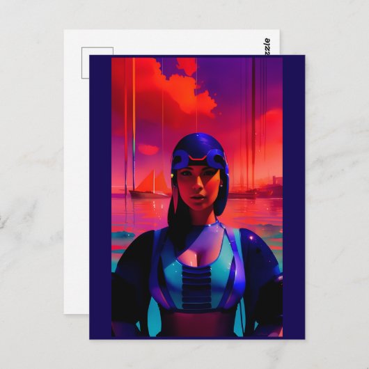 droomlanding briefkaart (Voorkant / Achterkant)