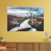 Droomlandschap Canvas Afdruk (Insitu (Woonkamer))