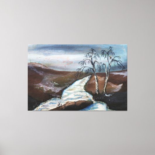 Droomlandschap Canvas Afdruk (Voorkant)