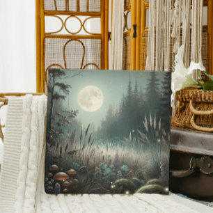"Droomlandschap Gloed – Betoverde Schemering Weide Canvas Afdruk