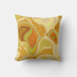 Droomlandschap in Goud Kussen