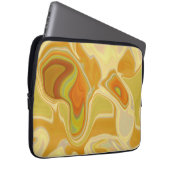 Droomlandschap in Goud Laptop Sleeve (Voorkant Rechts)