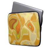 Droomlandschap in Goud Laptop Sleeve (Voorkant Links)