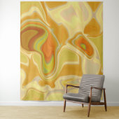Droomlandschap in Goud Wandkleed (In situ)