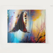 Droomlandschap Kunst Wandkleed (Voorkant (horizontaal))