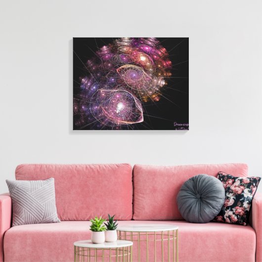 DROOMLANDSCHAP KUNSTDRUK CANVAS AFDRUK (Insitu (Woonkamer))