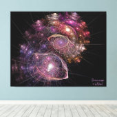 DROOMLANDSCHAP KUNSTDRUK CANVAS AFDRUK (Insitu (Houten vloer))