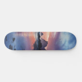 Droomlandschap Kust Zonsondergang Deck Persoonlijk Skateboard (Horizontaal)