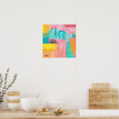 Droomlandschap - Posterprint - Van origineel schil Poster (Keuken)