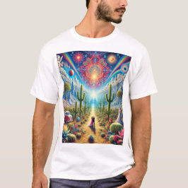 Droomlandschap van de woestijn: Oasis of Infinite  T-shirt