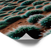 Droomlandschap van wolken en eenzaamheid poster (Hoek)