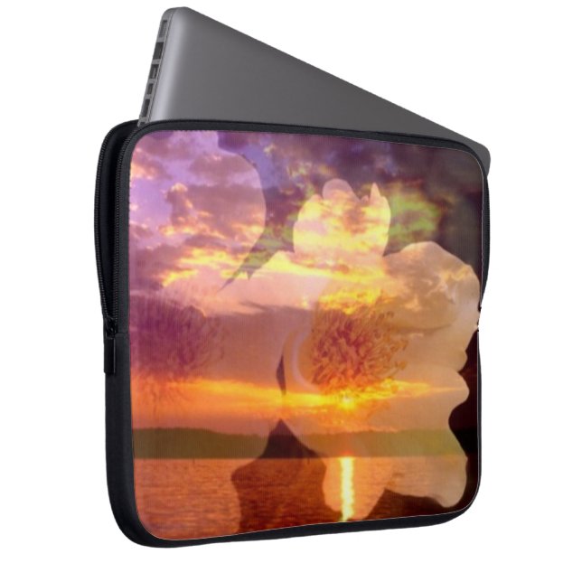 Droomlaptophoes Laptop Sleeve (Voorkant Rechts)