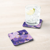 droomlavendealcoholinkt en goud bier onderzetter (Rechterzijde)