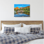 Droommeerlandschap Canvas Afdruk (Insitu (Slaapkamer))