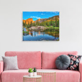 Droommeerlandschap Canvas Afdruk (Insitu (Woonkamer))