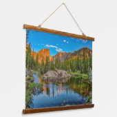 Droommeerlandschap Hangend Wandkleed (Gebogen)