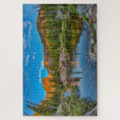 Droommeerlandschap Legpuzzel (Verticaal)