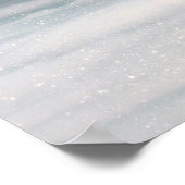 Droommelkwegberg boven de wolken poster (Hoek)