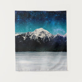 Droommelkwegberg boven de wolken wandkleed