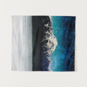 Droommelkwegberg boven de wolken wandkleed (Voorkant (horizontaal))