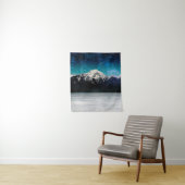 Droommelkwegberg boven de wolken wandkleed (In situ)