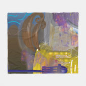 Droommiddeldeken. Fleece Deken (Voorkant (Horizontaal))