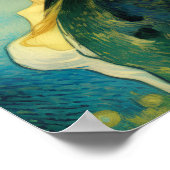 Droommooie speelkunst voor vrouwen - exotische kun poster (Hoek)