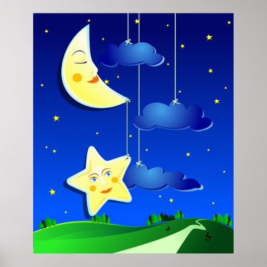 Droomnacht, poster (Voorkant)