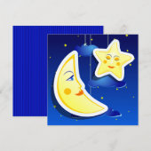 Droomnacht, uitnodiging (Voorkant / Achterkant)