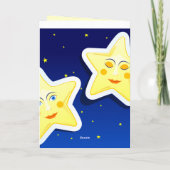 Droomnacht, wenskaart kaart (Achterkant)