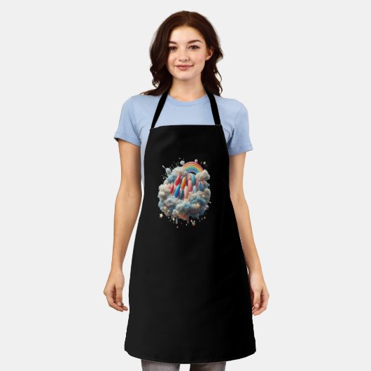 Droomnagels Schort (Gedragen)