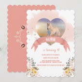 Droompaard Uitnodiging (Voorkant / Achterkant)