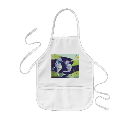 Droompaard Zee Kinder Schort (Voorkant)