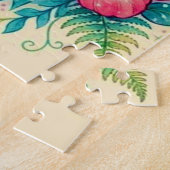 Droomparadijs met hibiscus-puzzel legpuzzel (Zijkant)