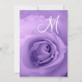 droompasta Paars Roos Wedding V2 Kaart (Achterkant)