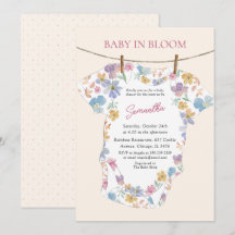 Droompjes Baby In Bloom Pastel Baby Onesie
