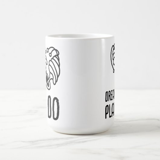 Droomplan DO Paddenstoel lineart Koffiemok (Center)