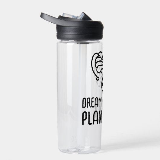 Droomplan DO Paddenstoel lineart Waterfles (Rechts)