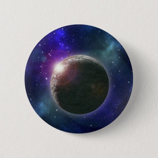droomplank, ronde button 5,7 cm (Voorkant)