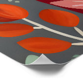 Droomposter met Rode Panda Kunst Poster (Hoek)