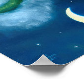 Droomposter van Draak Poster (Hoek)