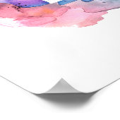 droomprijsopgave poster waterverf ontwerp (Hoek)