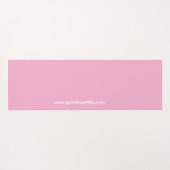 Droomquote bloemenyogamat yogamat (Achterkant (horizontaal))