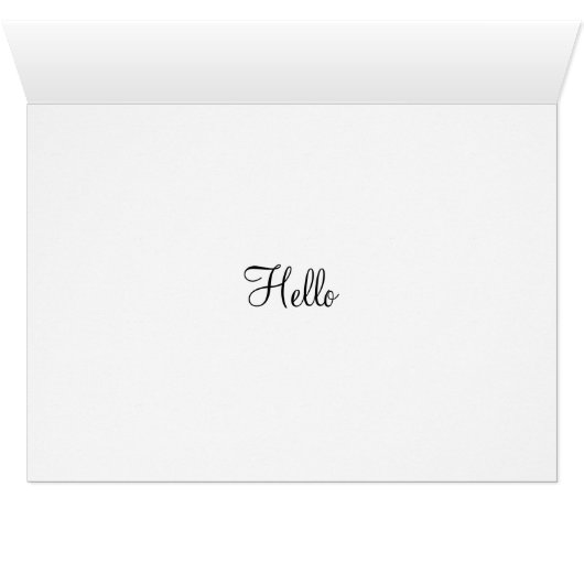 Droomreis Fantasie Alice en Witte Konijn, Hallo (Binenzijde Horizontaal (Onderkant))