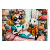 Droomreis Fantasie Alice en Witte Konijn, Hallo (Voorkant Horizontaal)