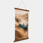 Droomreis Fles Wandkunst Hangend Wandkleed (Gebogen)